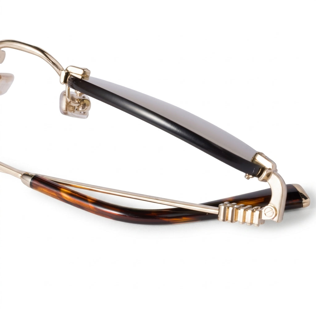 Miu Miu Women Rimless Oval Camomile Sunglasses