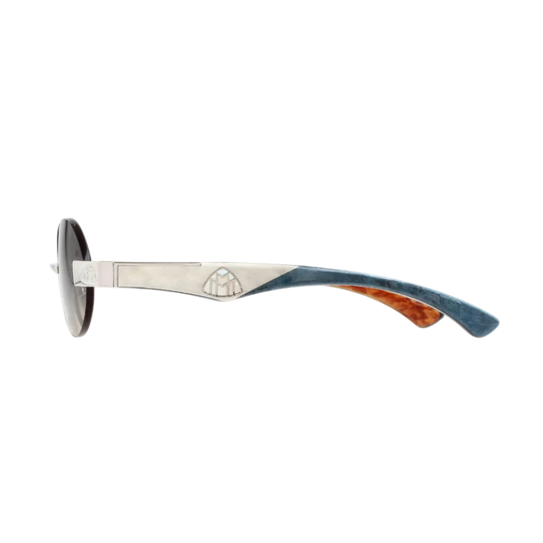 Maybach THE MAGIC II Unisex Palladium / Mother of Pearl Sunglasses