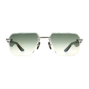 Maybach THE VISIONIST SUN I Unisex Palladium Plated Titanium / Green Gradient Sunglasses 