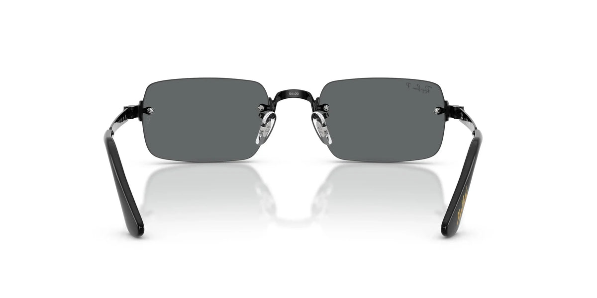 Ray-Ban A$AP Rocky Rimless Rectangle Polarized Sunglasses
