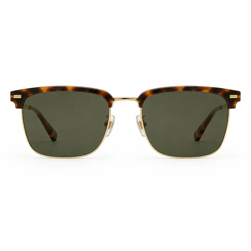 Saint Laurent Men SL 795 Joe Square Gold / Havana Sunglasses