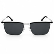 Saint Laurent Men SL 795 Joe Square Silver / Black Sunglasses   