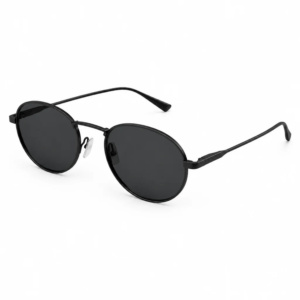 Saint Laurent Unisex SL 799 001 Black Oval Sunglasses