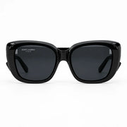 Saint Laurent Women SL 857 Cat-Eye Black Sunglasses