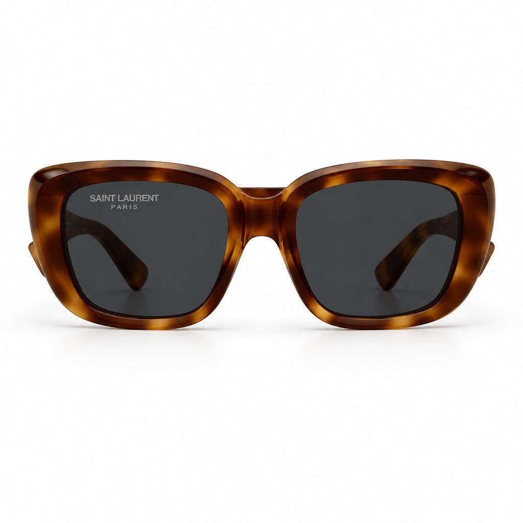 Saint Laurent Women SL 857 Cat-Eye Havana Sunglasses
