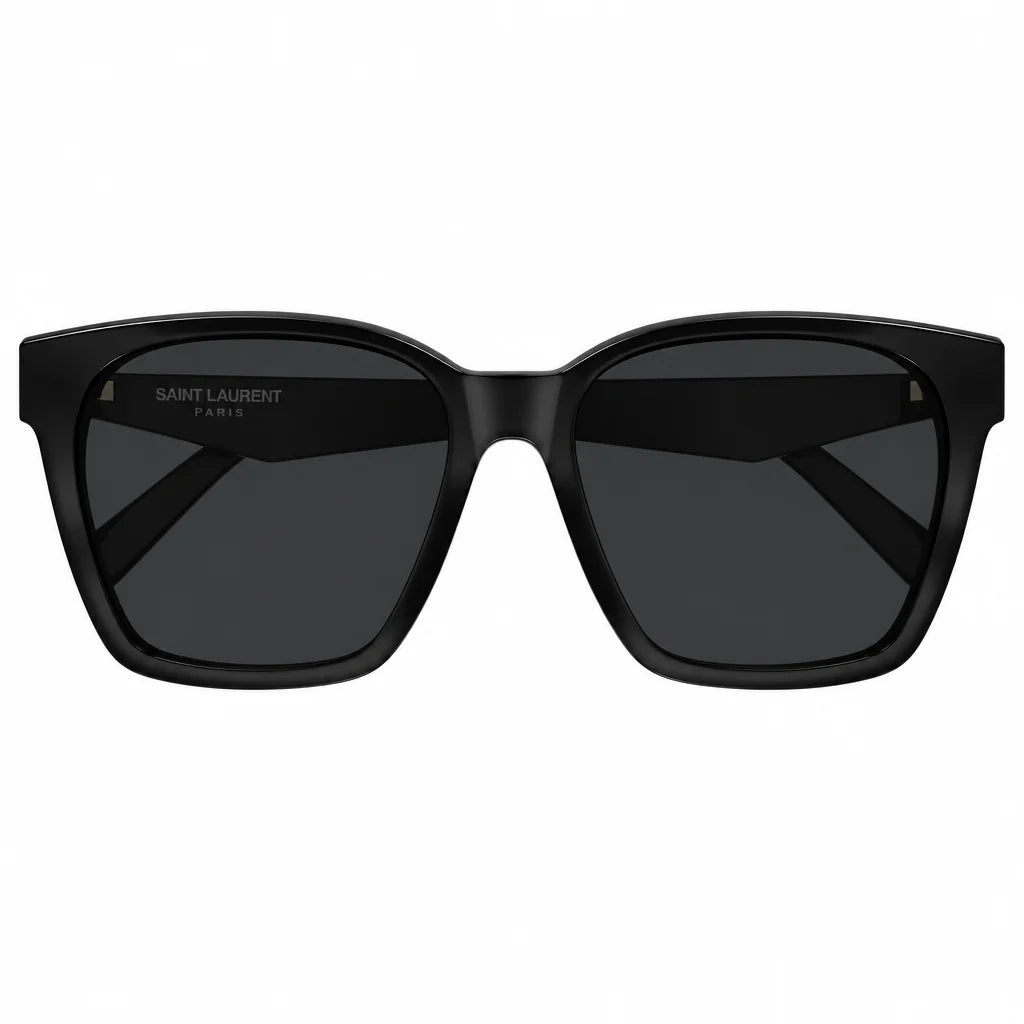 Saint Laurent Women SL M171/F 001 57 Black Square Sunglasses