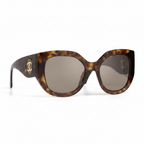 Chanel Women Butterfly Brown Sunglasses