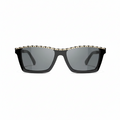 Chanel Women Rectangular Black Sunglasses