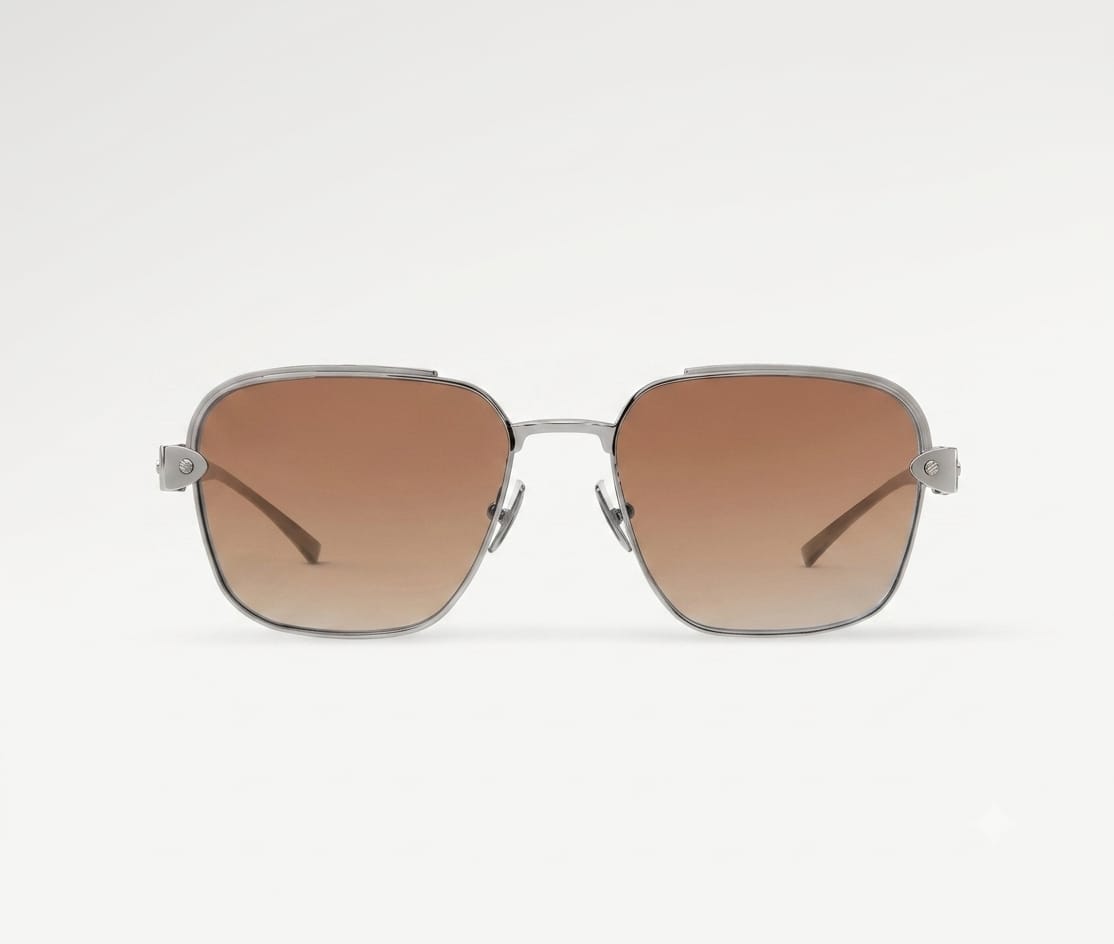 Louis Vuitton Men Trunk Square Sunglasses