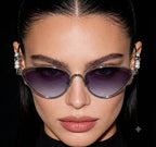 Gucci Women Perla Venere Cat-Eye Lilac Mist Sunglasses