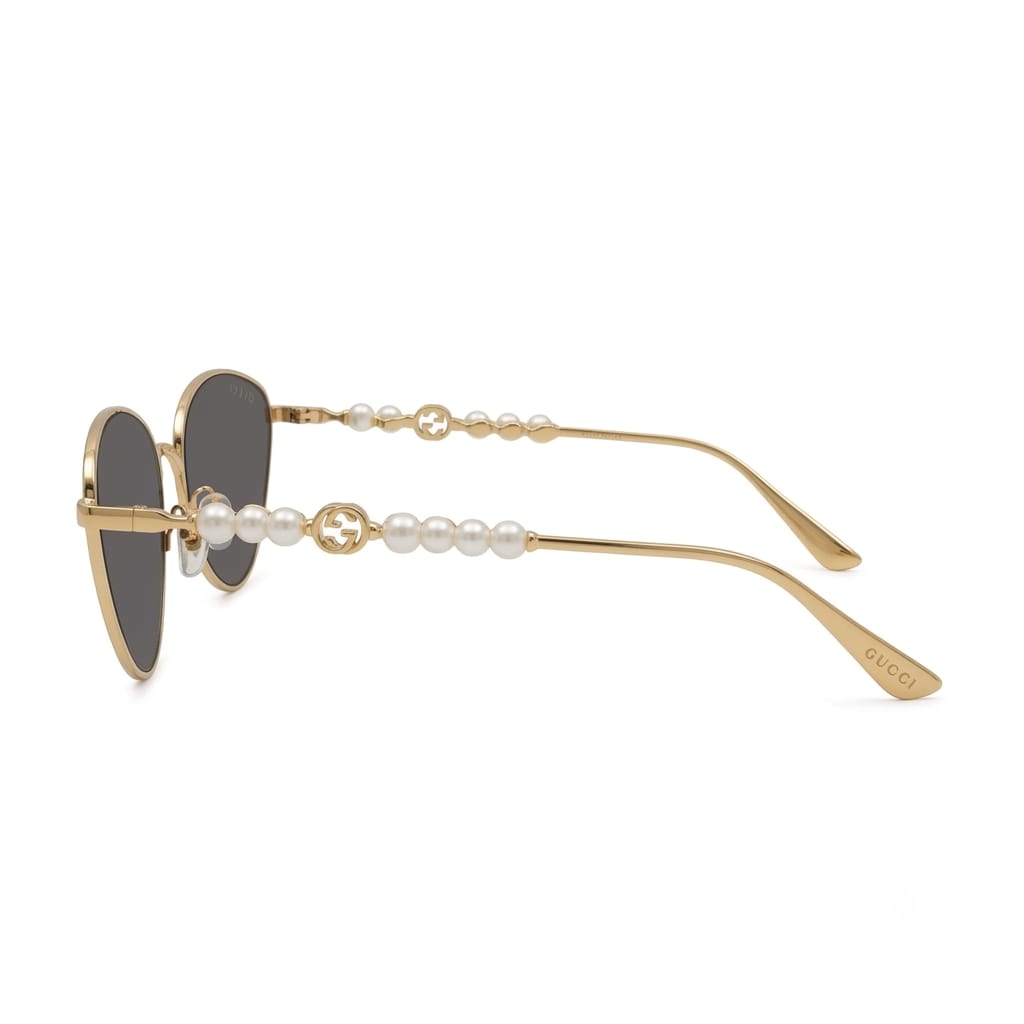 Gucci Women Perla Venere Cat-Eye Black Sunglasses