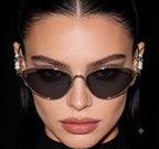 Gucci Women Perla Venere Cat-Eye Black Sunglasses