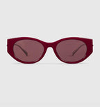 Gucci Women Low Nose Bridge Fit Sunglasses