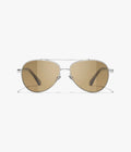  Chanel Women Pilot Pearls Green Sunglasses 