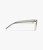 Chanel Women Square Black & White Sunglasses