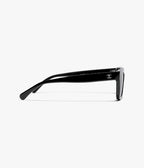 Chanel Women Black Square Sunglasses