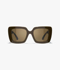 Chanel Women Butterfly Brown Sunglasses CH5567