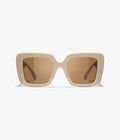 Chanel Women Butterfly Beige Sunglasses CH5567