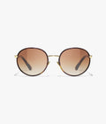 Chanel  Women Pantos Metal Frame Dark Tortoise & Gold Sunglasses
