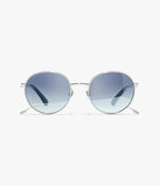 Chanel Women Pantos Metal Frame Silver And Blue Gradient Sunglasses