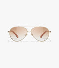 Chanel Women Pilot Pearls Beige Sunglasses