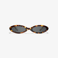 Chanel Women Oval Tortoise Sunglasses