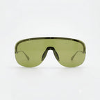 Chanel Women Shield Mask Frame Green Sunglasses 9590