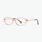 Chanel Women Oval Pink Eyeglasses