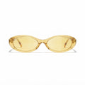 Chanel Women Oval Yellow Sunglasses CH5565