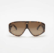 Chanel Women Eleanor Cat-Eye Tortoise Brown Sunglasses