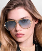 Louis Vuitton Women Pearl Twirl Pilot Sunglasses
