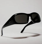 Gucci Men Rectangular Frame Black Sunglasses