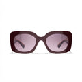 Chanel Women Square Red Sunglasses