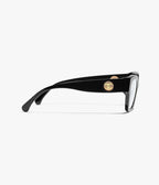 Chanel Women Butterfly Black Eyeglasses