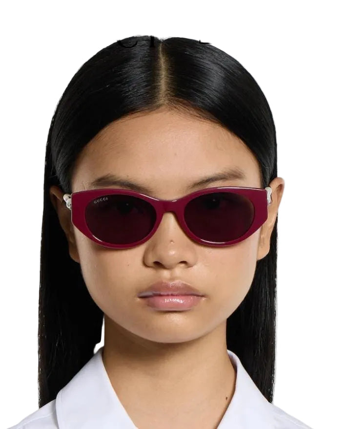 Gucci Women Low Nose Bridge Fit Sunglasses