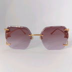 Gucci Women 1980s Pink Sunglasses