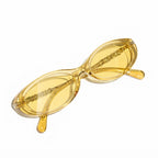Chanel Women Oval Yellow Sunglasses CH5565