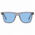 Louis Vuitton Men Square Frame Transparent Grey Sunglasses