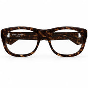 Saint Laurent Women SL 815 Romy Squared Oval Tortoise Sunglasses