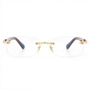 Chrome Hearts Deep II Gold / Red Glasses