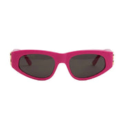 Balenciaga Women Dynasty Pink / Gold D-Frame Sunglasses