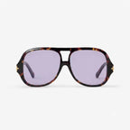 Louis Vuitton Women Aura Flower Square Pilot Sunglasses
