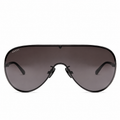 Gucci Unisex Mask Frame Smoke Gray Sunglasses