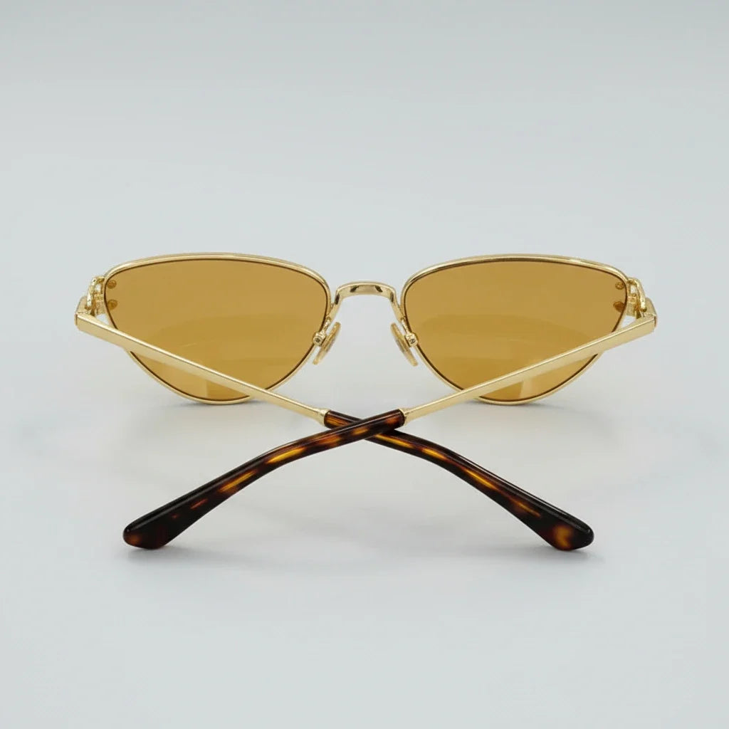 Chanel Women Cat-Eye Yellow Sunglasses