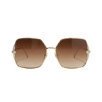 Louis Vuitton Women Square Frame Desert Brown Sunglasses