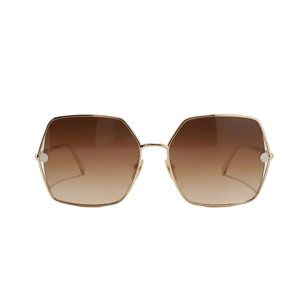 Louis Vuitton Women Square Frame Desert Brown Sunglasses