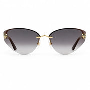 Cartier Panthère de C Women Cat-Eye Grey Gradient Sunglasses