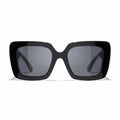 Chanel Women Butterfly Black Sunglasses CH5567