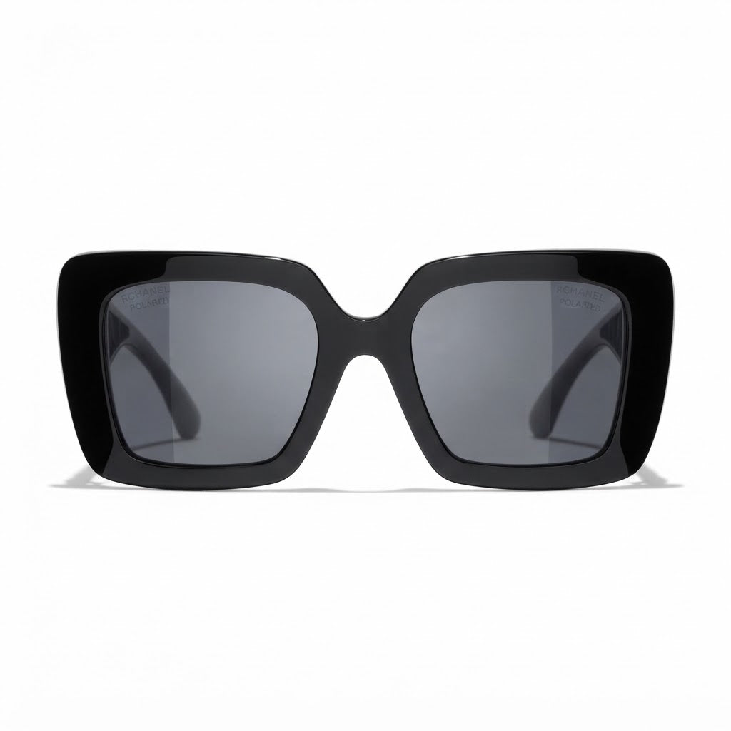 Chanel Women Butterfly Black Sunglasses CH5567