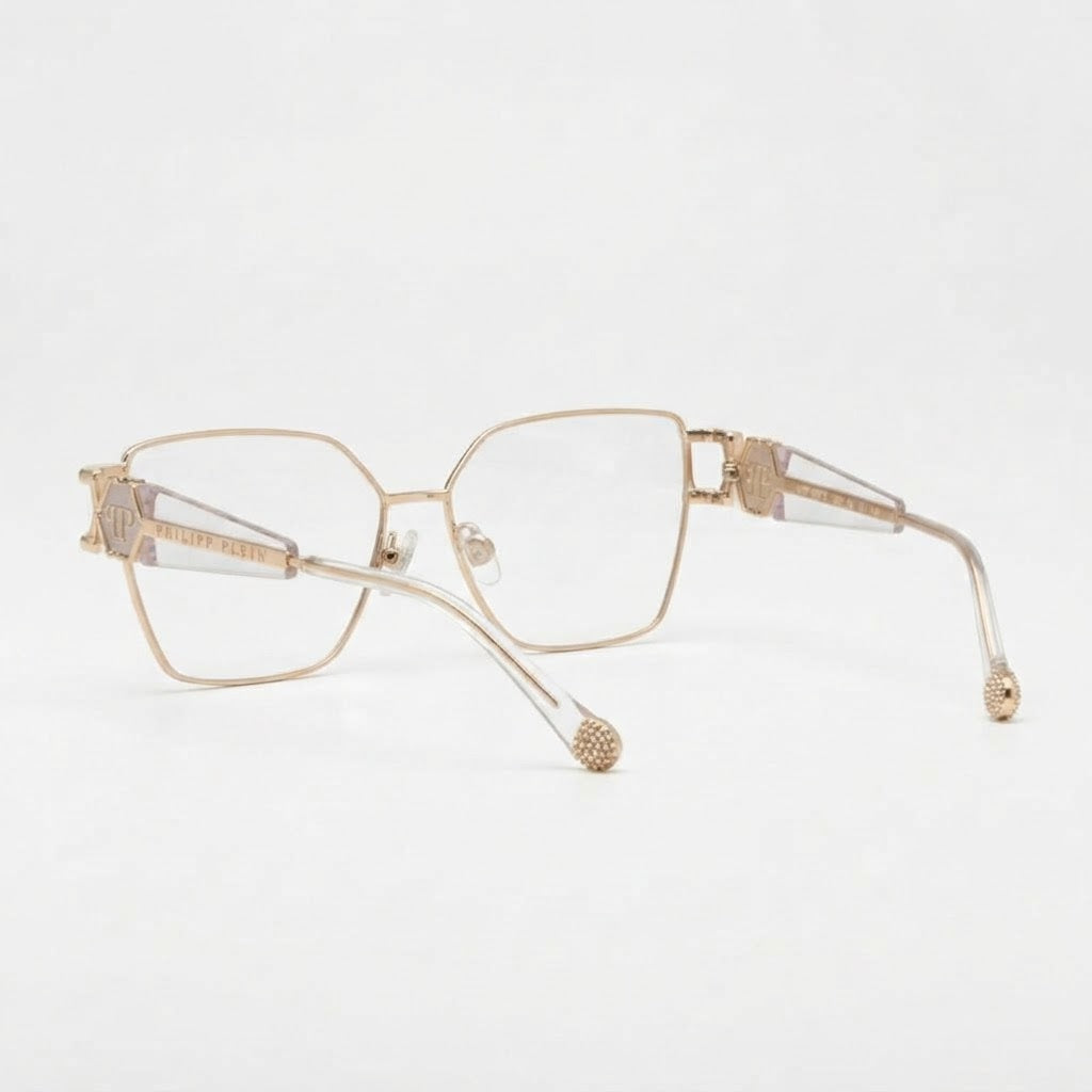 Philipp Plein Plein Queen VPP166S (0300) Butterfly Cat-Eye Eyeglasses